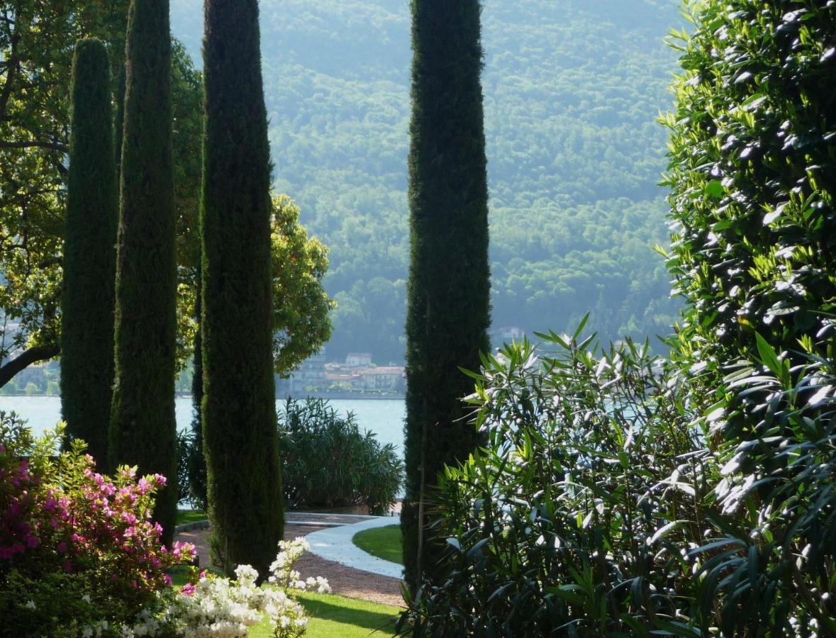 Ville Lago Lugano Porto Ceresio Buitenkant foto