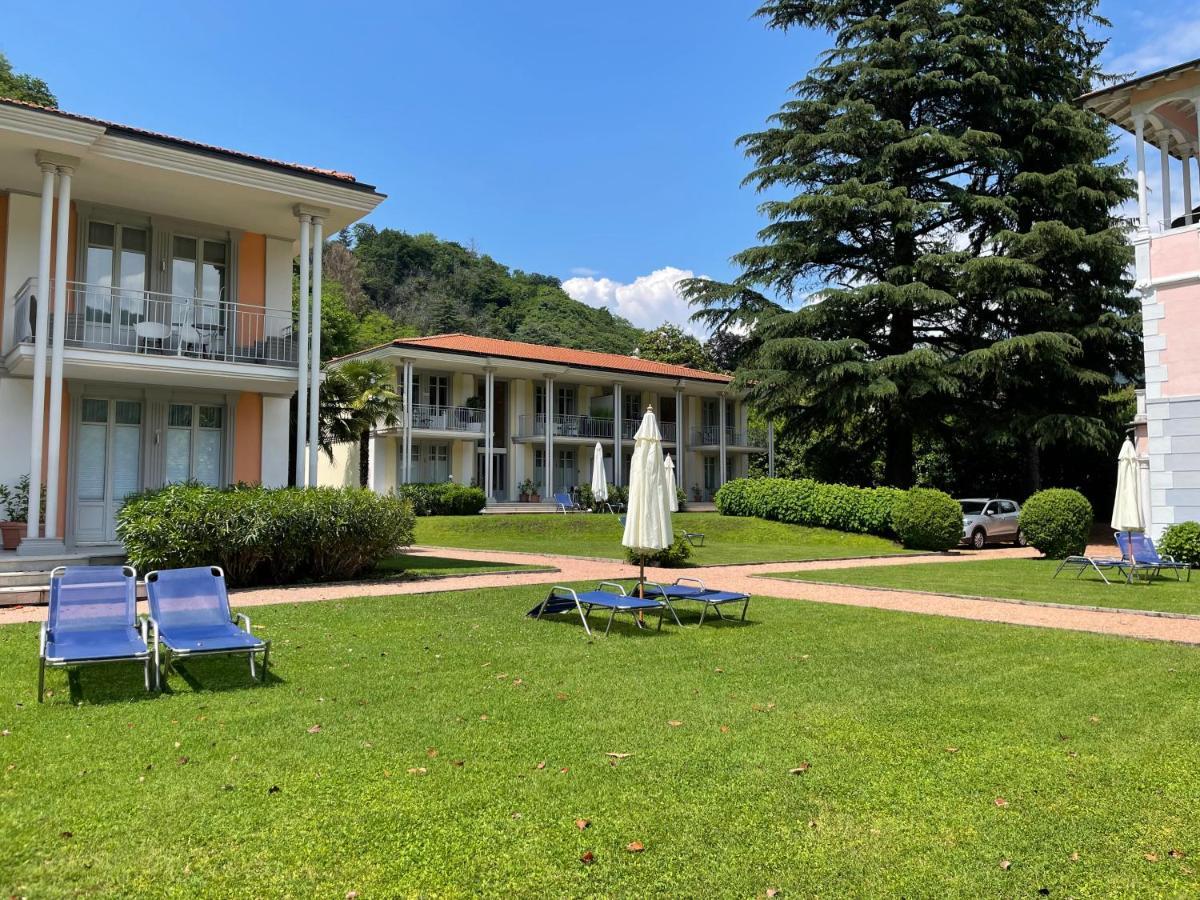 Ville Lago Lugano Porto Ceresio Buitenkant foto