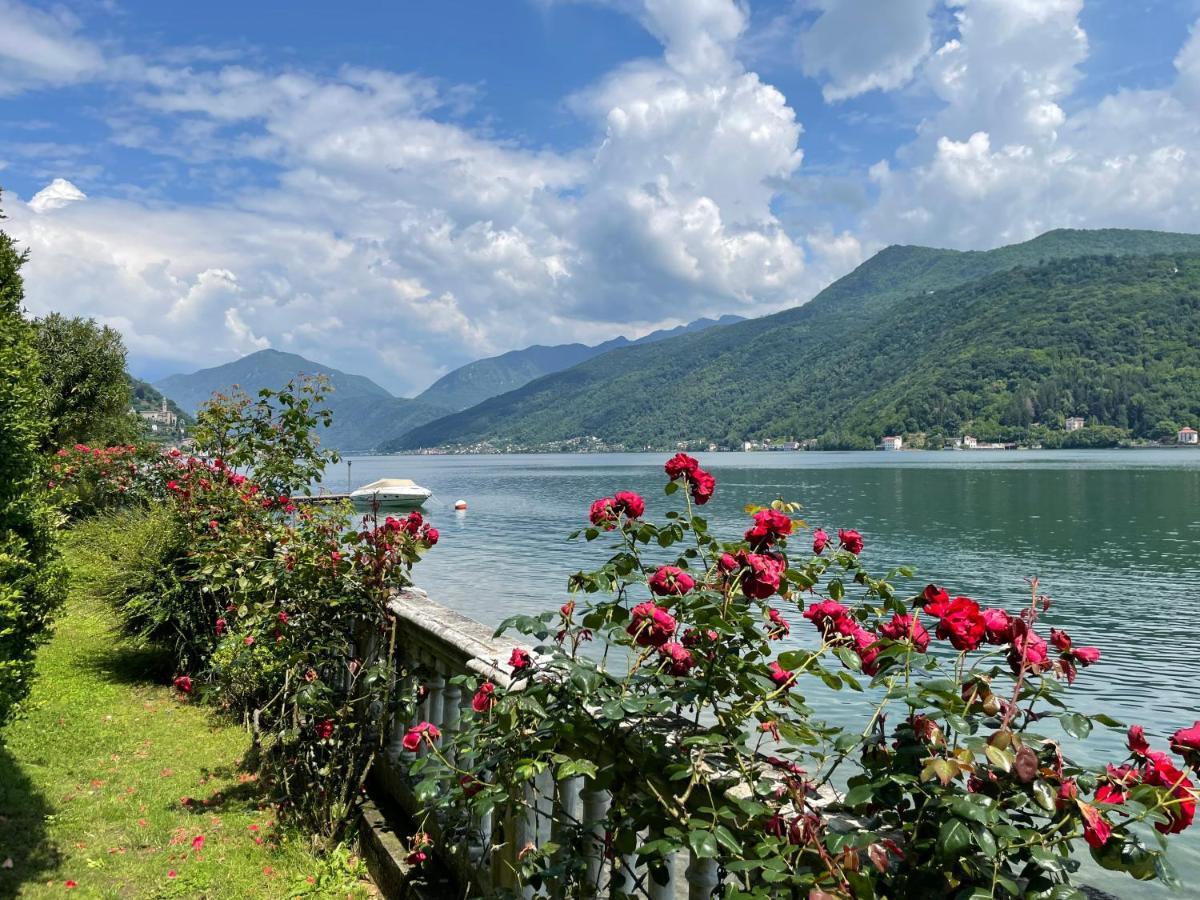 Ville Lago Lugano Porto Ceresio Buitenkant foto