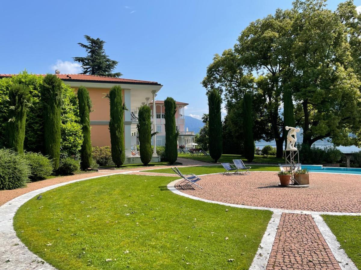Ville Lago Lugano Porto Ceresio Buitenkant foto